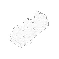 Comutator,macara geam Car window regulator switch KIA CEE'D CERATO I 1.0-2.0D 03.04-07.18 HYUNDAI 935701H100EQ