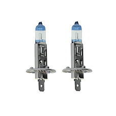 Bec, far pentru viraje Bec A stabilit 2buc H1 12V 55W P145S bec de baza Night Breaker Unlimited alb/albastru OSRAM OSR64150 NBU-DUO