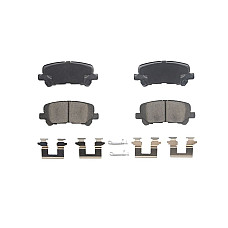 Set placute de frana Spate fara omologare ECE R90 ACURA MDX HONDA ODYSSEY PILOT 3.5/3.7 10.06- USA BCD1281AT