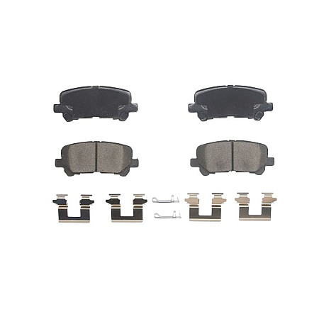 Set placute de frana Spate fara omologare ECE R90 ACURA MDX HONDA ODYSSEY PILOT 3.5/3.7 10.06- USA BCD1281AT