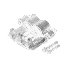 Etrier frana Etrier de frana cu disc Fata Stanga  OPEL MOVANO A RENAULT MASTER II 1.9D-3.0D 09.00- OE RENAULT 41 01 189 77R