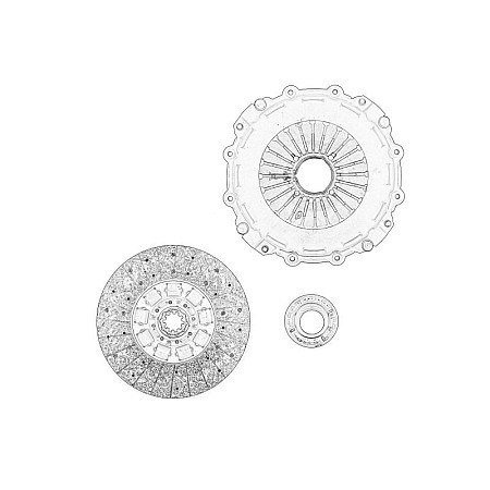 Set ambreiaj Kit ambreiaj 400mm IVECO OE IVECO 500086761