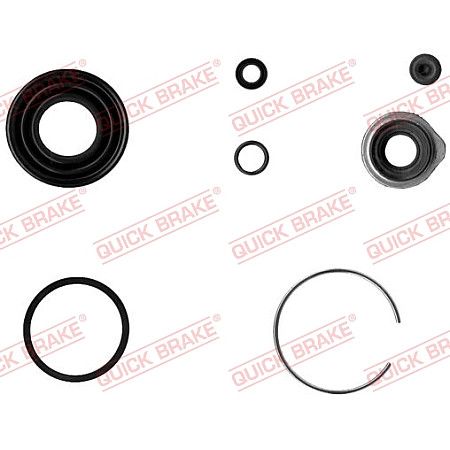 Kit reparare etrier Spate Dreapta/Stanga diametru piston: 36 MAZDA 6 TOYOTA COROLLA 1.4-2.5 10.99-07.13 QUICK BRAKE QB114-0054