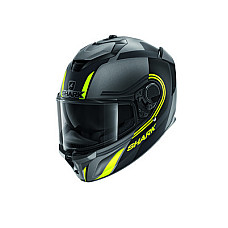 Cati integrale Casca casca cu fata intreaga SHARK SPARTAN GT TRACKER Mat culoare galben/gri/matt/negru marime L unisex SHARK HE7056E-AKY-L