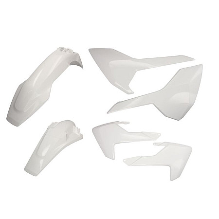 Kituri de plastic Off-road plastic accessories colour White HUSQVARNA FC TE 125-450 2017-2019 CEMOTO 91139 CEM