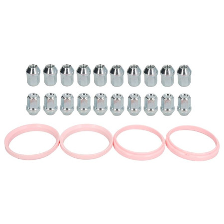 Trusa de montare a jantei de aliaj Fitting kit SX 76x666 N M12x15 K19 CLOSED 1 kit / 4 wheels - B/N qty 20 MAK MAK 8000000453