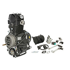 Motor complet JH125 1P52FMI complete engine piston diameter 54 mm. manual clutch the set contains: a carburetor a regulator CHINSKI SKUTER/MOPED/MOTOROWER/ATV 4T INPARTS IP000518