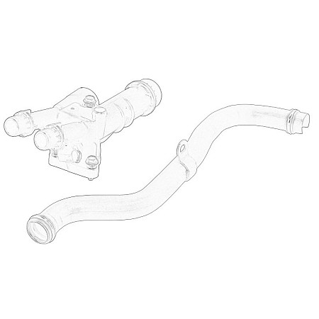 termostat carcasa Thermostat core OPEL ZAFIRA C 1.6 12.12- OE OPEL 55598682