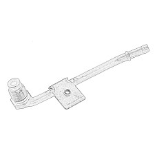 Conducta de presiune, senzor de presiune (filtru particule) Furtun de presiune a filtrului de particule diesel Filtru de particule diesel / filtru de funingine Intrare CITROEN BERLINGO BERLINGO MULTISPACE BERLINGO/MINIVAN C2 1.6D 11.03- OE PEUGEOT 1714H9