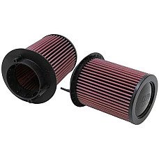 Panou de filtrare (cartus) Filtru aer sport   Round dl  143mm szer  127mm wys 168mm  AUDI R8 R8 SPYDER PORSCHE CAYMAN 2.7/4.2 04.07- K&amp;N FILTERS E-0668