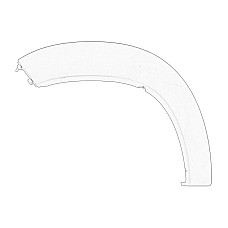 Elemente decorative/protectie, aripa Fernder decorative trim rear R HEAVY CITROEN JUMPER FIAT DUCATO PEUGEOT BOXER 04.06-12.17 OE FIAT 735422800