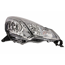 Far Lampa frontala Dreapta H1/H7 electric cu motor culoare insert: negru/cromat CITROEN DS3 -05.14 VISTEON 20-200-01107
