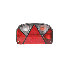 Stop spate Rear lamp R MULTIPOINT II with indicator reversing light with stop light parking light triangular reflector ASPOCK A24-7210-007