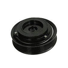 Cupla magnetica, climatizare Air conditioning compressor clutch complete DENSO 10PA 6PK 122mm CHRYSLER VOYAGER III DODGE CARAVAN 3.3/3.8 01.95-03.01 SUNAIR SUNCA-118