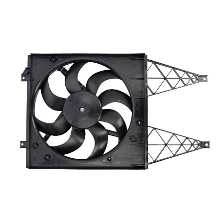 Ventilator, radiator Ventilator radiator cu carcasa SEAT CORDOBA IBIZA III IBIZA IV SKODA FABIA I FABIA I PRAKTIK FABIA II ROOMSTER ROOMSTER PRAKTIK VW FOX POLO 1.4/1.4D 10.01-05.15 TYC TYC 837-0044
