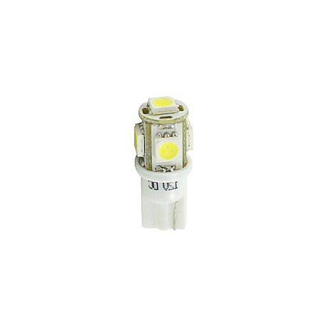 Bec incandescent LED light bulb LED 2pcs W5W 12V max. 12W light colour white socket type W21X95D no road approval for vehicles without CAN-Bus M-TECH LB054W