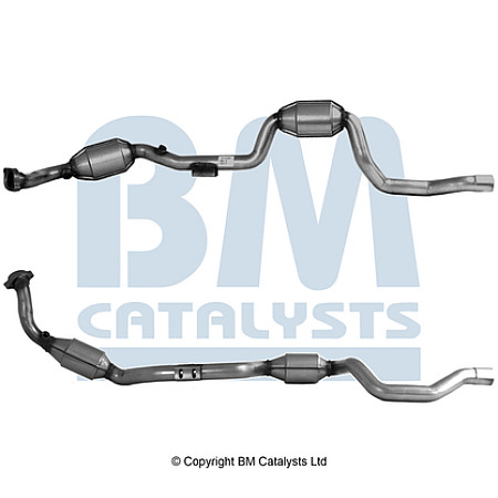 Catalizator EURO 3 MERCEDES M W163 3.2/3.7 02.98-06.05 BM CATALYSTS BM90859H