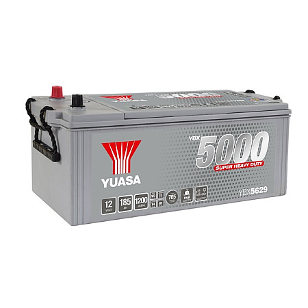 Acumulator Pornire Battery 12V 185Ah/1200A 5000 Series Super Heavy Duty L+ Standard 511x222x215 B00 Starting YUASA YBX5629
