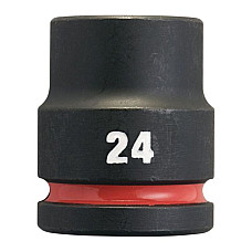 "Tubulare si accesorii Socket impact Hexagonal 3/4"" metric size: 24 mm finish: neagra / phosphate" MILWAUKEE 4932480366