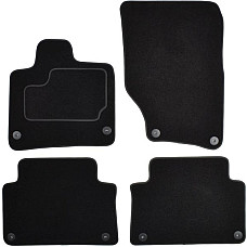 Covoras podea textil Floor mats Velours 4 pcs front/rear set colour neagra AUDI Q7 03.06-08.15 Off-road / SUV 5 places MAMMOOTH MMT A041 AUD235 PRM 01