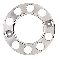 Capac roata Wheel cap front material: stainless steel number of holes: 10 Empty CLAMP CL10HOLE