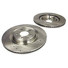 Disc frana Brake disc set 2 pcs. 2pcs SPEEDMAX Ventilated Cut-Drilled rear  L/R outer diameter 330 mm thickness 219 mm AUDI A4 ALLROAD B8 A4 ALLROAD B9 A4 B8 A4 B9 1.4-6.3 06.07- SPEEDMAX 5201-01-21355TUOTUV