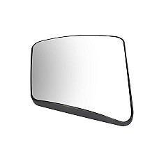 Sticla oglinda, oglinda retrovizoare exterioara Side mirror glass L 204 x196mm with heating MAN TGL II TGM II TGS II TGX II 02.20- MEKRA 191024311099