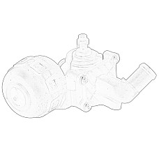 Supapa, pompa apa Cooing system electro-valve AUDI A4 B9 A6 C7 A6 C8 A7 A8 D4 A8 D5 Q5 Q7 Q8 VW AMAROK TOUAREG 3.0D/3.0DH 05.14- OE VW 059 121 737AR