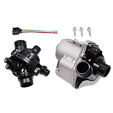Pompa de apa suplimentara (circuitul apei de racire) Electric water pump with thermostat BMW 1 E82 1 E87 1 E88 3 E90 3 E91 3 E92 3 E93 7 F01 F02 F03 F04 X6 E71 E72 Z4 E89 1.6/2.0/3.0 03.06-08.16 HEPU P494-TH
