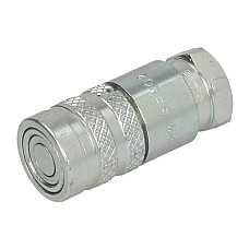 Cupla rapida Mufa de cuplare hidraulic 1 8 inch BSPP fante standard ISO  16028 FASTER FFH02 18GAS F