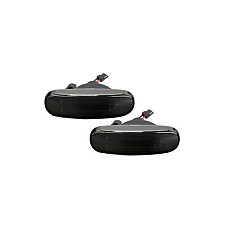 Set lumini semnalizare Indicator lamp side L/R smoked LED ABARTH GRANDE PUNTO PUNTO CITROEN NEMO NEMO/MINIVAN FIAT DOBLO DOBLO/MINIVAN FIORINO/MINIVAN GRANDE PUNTO IDEA MULTIPLA PANDA 0.9-2.4 04.99- BLIC L16-140-002LED-S