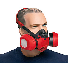 Protectie la inhalare Polmaska  lakiernicza SATA air star F kpl. z filtrami A2:P3 R D oraz filterkami przeciwpylowymi 10 szt. SATA 134353