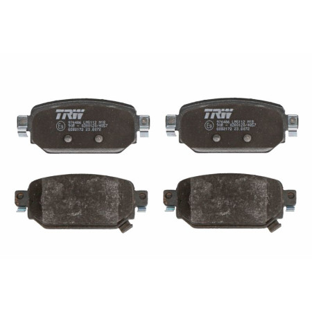 Set placute de frana Spate MAZDA 3 1.5-2.2D 07.13- TRW AUTOMOTIVE GDB2172