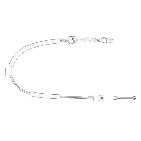 Cablu shimbator viteze Gearshift level cable R selecting gears FIAT 500L 0.9 09.12- OE FIAT 55250126