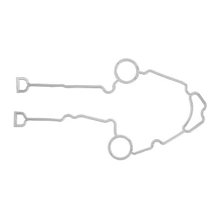 Garnitura capac, distributie Timing gear cover gasket CHRYSLER 300 C 300C ASPEN ASPEN HYBRID DODGE CHALLENGER CHALLENGER SE CHALLENGER SRT8 CHARGER DURANGO MAGNUM RAM 5.7/6.1/6.4 11.03- CHRYSLER 53021521AD