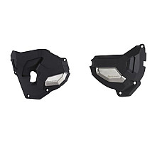 Capac, carcasa ambreiaj PL Zestaw oslony sprzegla i alternatora colour: neagra HONDA CB CBR 650 2014-2020 POLISPORT 91110 POL