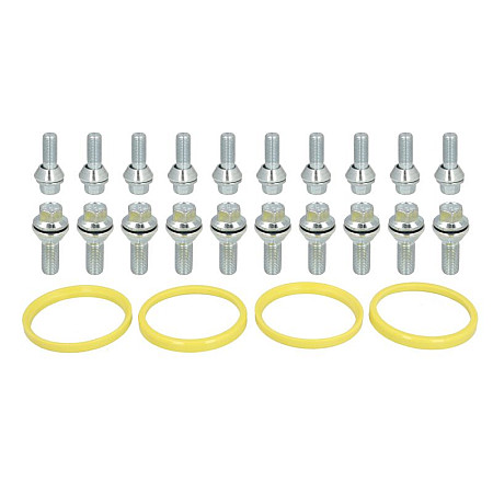 Trusa de montare a jantei de aliaj Fitting kit N 76x661 BV M 14x15x27 K17 1 kit / 4 wheels - B/N qty 20 MAK MAK 8000000504