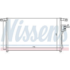 Condensator, climatizare Nissens radiator Klim. cu uscator Hyundai Santa FE-06 - NISSENS NIS 94869