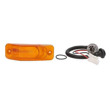 Semnalizator Indicator lamp front L/R glass colour: orange CMG 01.00225