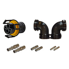 Stecher Mufa de metalica numar pini: 6 forma mufa: rotund ISOBUS IBBC 12V JAEGER 251266EJ