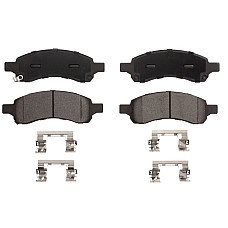 Set placute de frana Fata fara omologare ECE R90 CHEVROLET COLORADO TRAILBLAZER ISUZU ASCENDER SAAB 9-7X 4.2/5.3 09.01- USA PMD1169AT