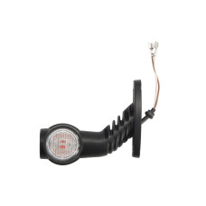 Lampa gabarit Outline marker lights R SUPERPOINT III red/white LED surface hose length 200 on medium-long arm 24V SUPERPOINT III ASPOCK A31-3306-084