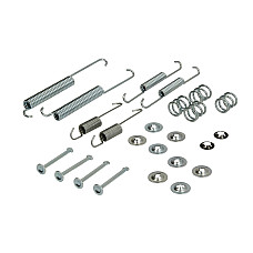 Set accesorii, sabot de frana Set de montaj pantofi de frana LUCAS VOLVO 440 460 480 850 CITROEN XSARA DACIA LOGAN LOGAN EXPRESS PEUGEOT 106 II 306 RENAULT LAGUNA I LOGAN I 1.1-2.5D 04.86- DELPHI LY1180