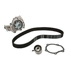 Set pompa apa + curea dintata Set de sincronizare curea + scripete + pompa de apa CHEVROLET MATIZ SPARK DAEWOO TICO 0.8 02.95-12.13 AISIN AISTKO-904A