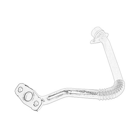 Conducta ulei, incarcare EN Turbocharger oil pipe return FORD TOURNEO CUSTOM V362 TRANSIT CUSTOM V362 TRANSIT V363 2.0D 12.15- OE FORD 2318131