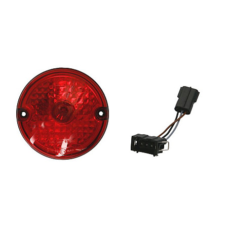 Stop spate Rear lamp L/R BRS710 P21/5W 24V with stop light parking light embossed with a system replacing Perei lights fi95mm  SOLARIS URBINO II 10.06- JOKON OEI261002927