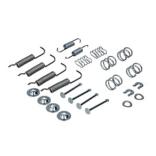 Set accesorii, saboti frana parcare Set de montaj pantofi de frana AKEBONO OPEL CAMPO FRONTERA A FRONTERA A SPORT FRONTERA B 2.0-3.2 09.90-07.04 QUICK BRAKE QB105-0016