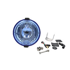 Far Universal headlamp L/R long-range H3/LED 24V diameter 183mm blue plastic neagra position lights wire 0.15 m bulb LEDT4W 24V WESEM HOS2.38816.01