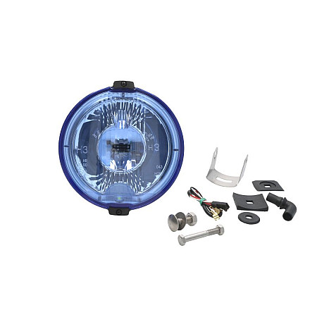 Far Universal headlamp L/R long-range H3/LED 24V diameter 183mm blue plastic neagra position lights wire 0.15 m bulb LEDT4W 24V WESEM HOS2.38816.01