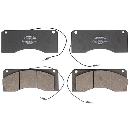 Set placute de frana Fata MERITOR SEE 26X7  RVI FR1 MIDR06.20.45A2-MIDR06.20.45M3 01.83- ROULUNDS RL630181